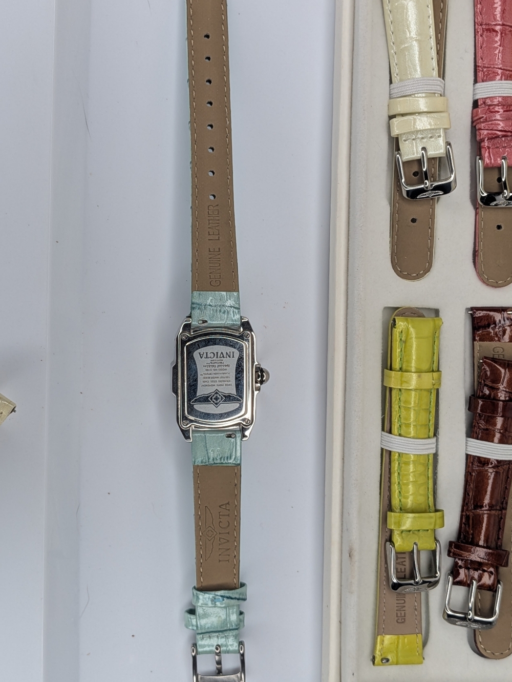 Invicta Watch Special Edition Gift Set Tritnite Night Glow Interchangeable Bands - Picture 10 of 13